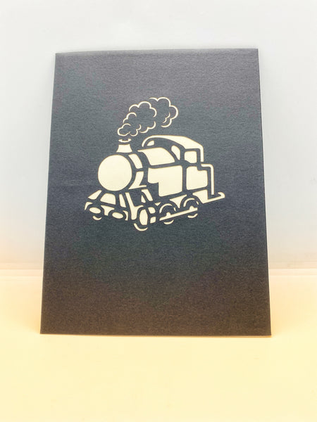 Pop-up Card _ Steam Train