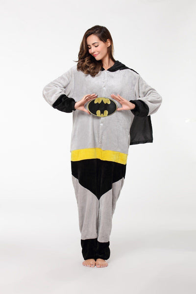 Onesie World Unisex Animal Pyjamas - Batman Adult (Cosplay / Nightwear Halloween Carnival Novelty