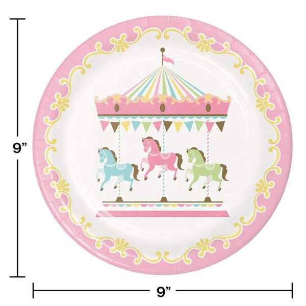 Carousel Theme Birthday Party Cutlery Package