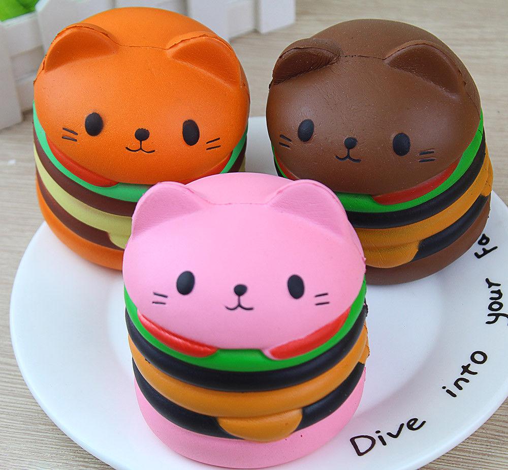 Kitty burger hot sale squishy