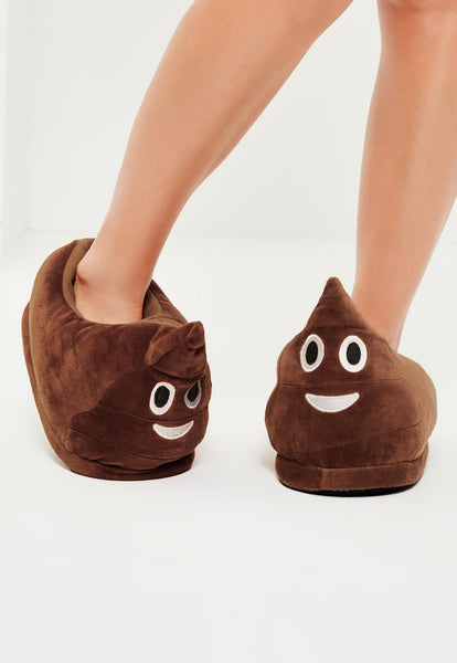 Emoji Poop Slippers Slippers