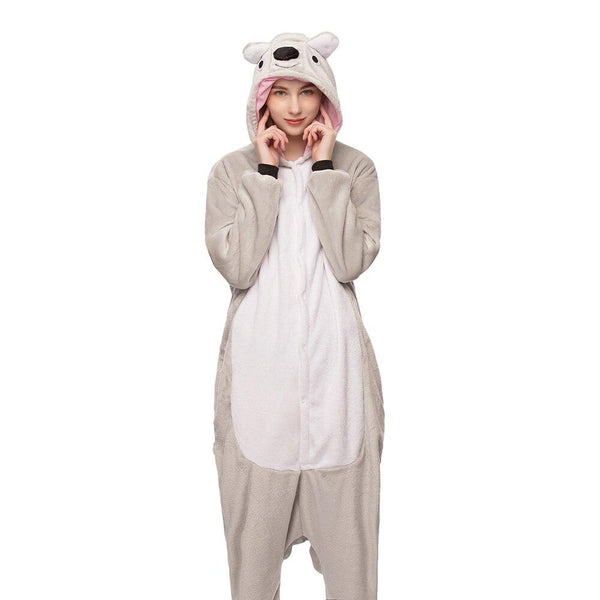 Onesie World Unisex Animal Pyjamas - Koala Adult (Cosplay / Nightwear Halloween Carnival Novelty
