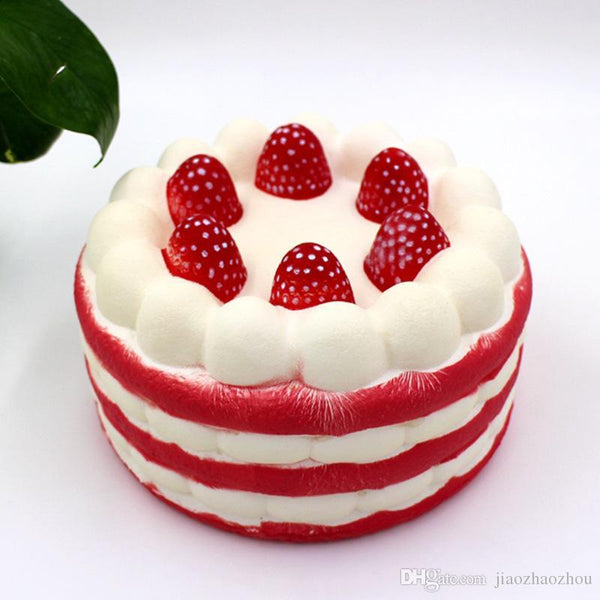 Strawberry Cake Squishy Squishies