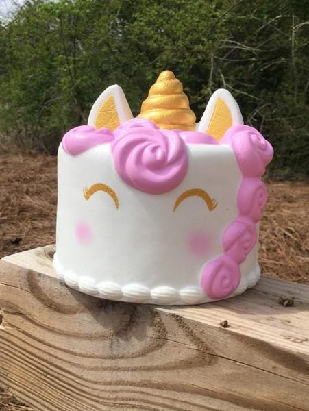 Unicorn Rose Cake Squishy Squishies