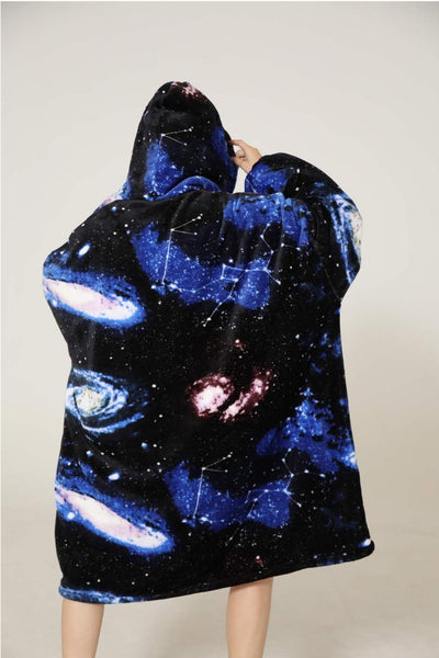 My Snuggy - Large Dark Galaxy Hoodie Blanket