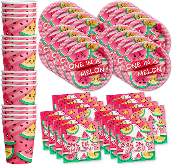 Watermelon Theme Birthday Party Cutlery Package