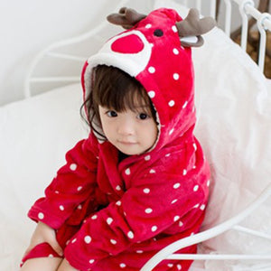 Onesie World Unisex Animal Pyjamas - Red Deer Kids Onesie (Cosplay / Nightwear / Halloween / Carnival / Novelty Costume)