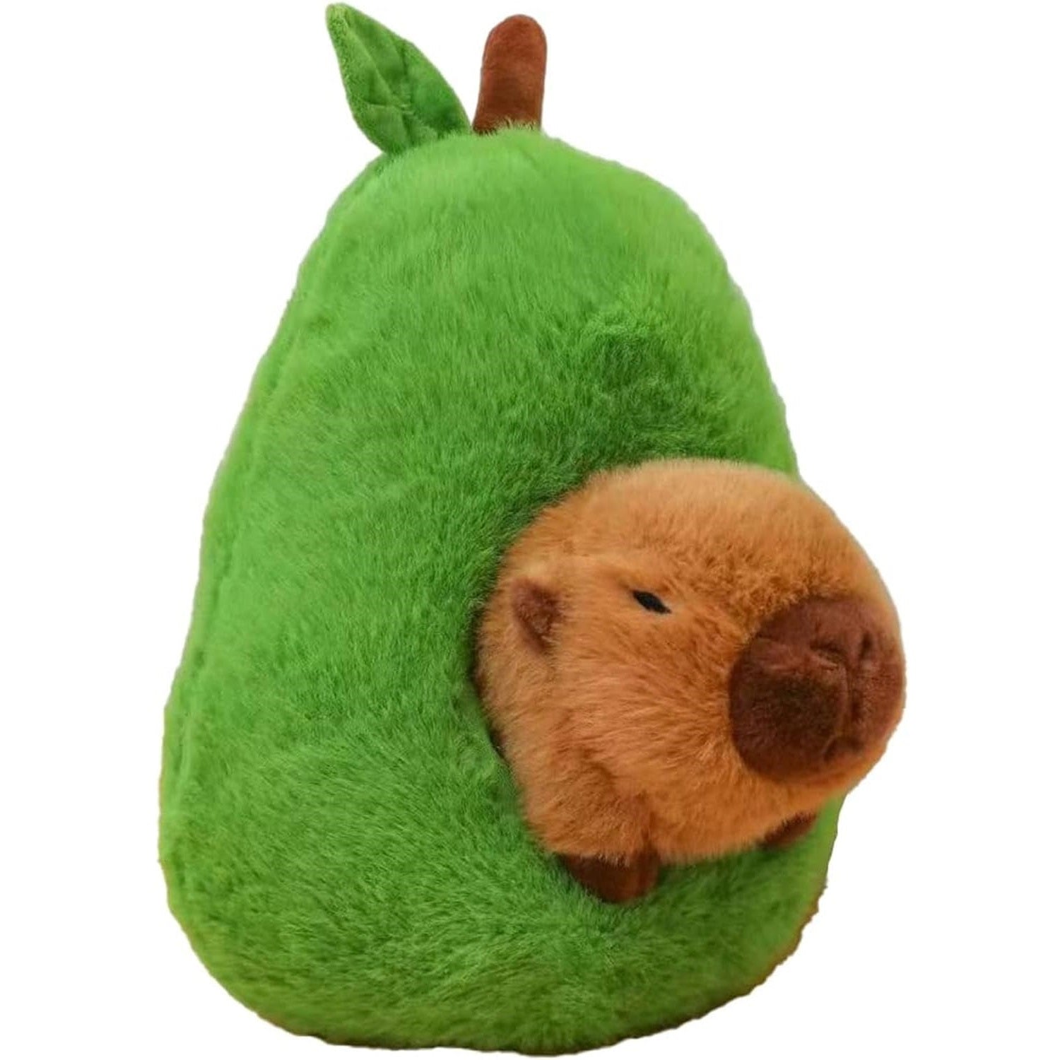 Avocado Capybara Plush Toy