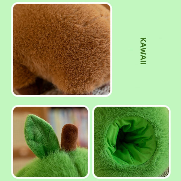 Avocado Capybara Plush Toy