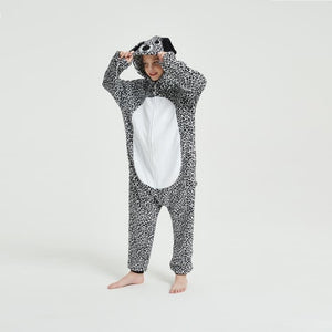 Onesie World Unisex Animal Pyjamas - Dalmatian Dog Kids Onesie (Cosplay / Nightwear / Halloween / Carnival / Novelty Costume)
