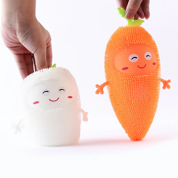 LED Light Radish Squishy