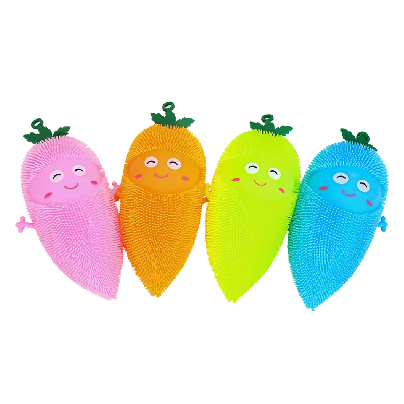 LED Light Radish Squishy