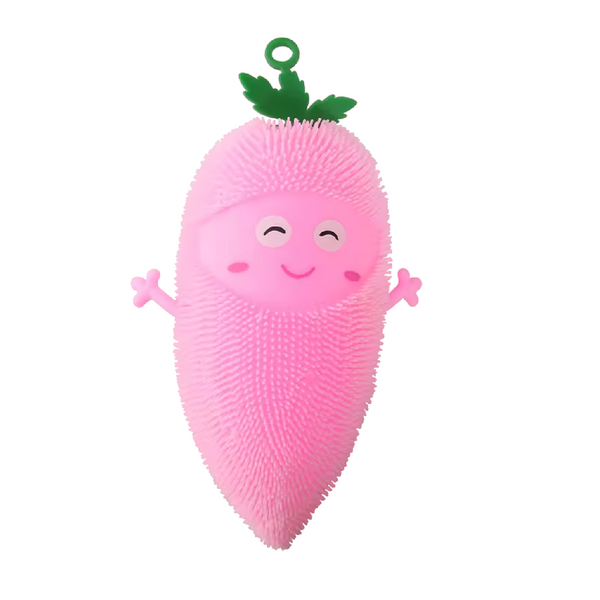 LED Light Radish Squishy