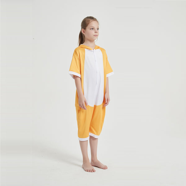 Onesie World Unisex Animal Summer Pyjamas - Fox Kids Summer Onesie (Book-week / Nightwear / Halloween / Pyjama Days)