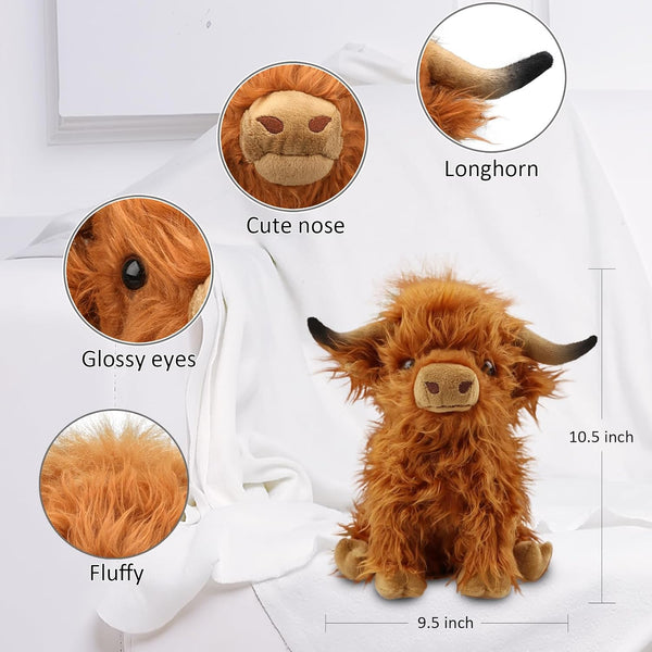 Scottish Highland Cow Plush