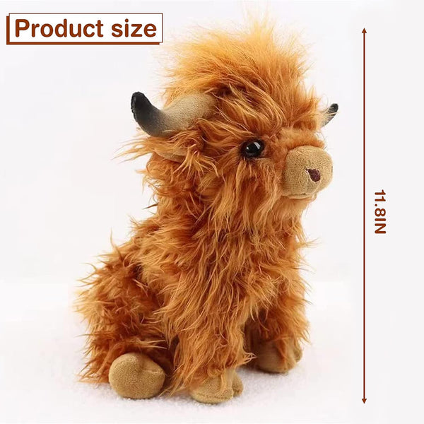 Scottish Highland Cow Plush