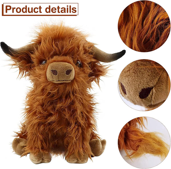 Scottish Highland Cow Plush