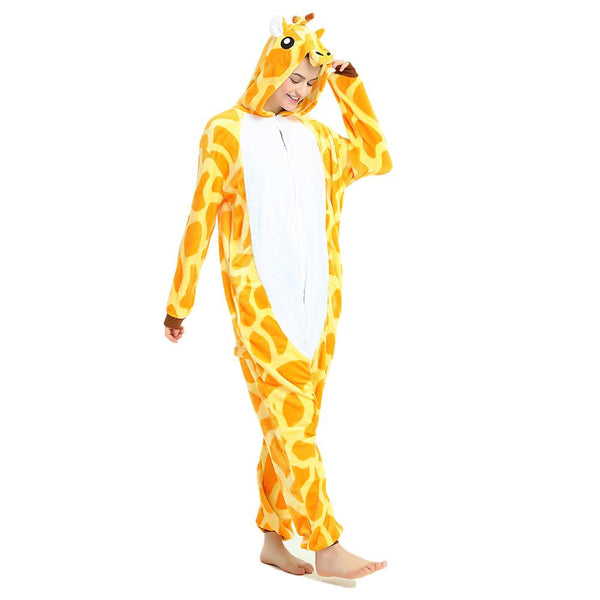 Onesie World Unisex Animal Pyjamas - Giraffe Adult (Cosplay / Nightwear Halloween Carnival Novelty