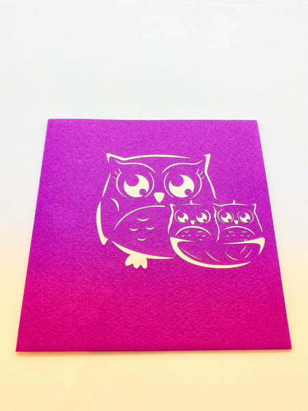 Pop-up Card _ Owl