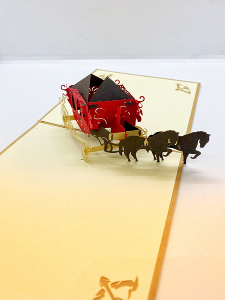 Pop-up Card _ Carriage