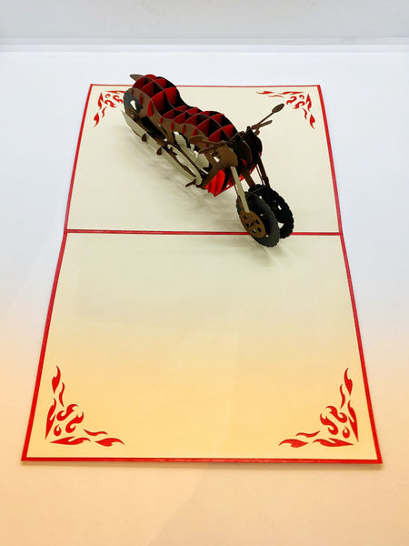Pop-up Card _ Motorcycle