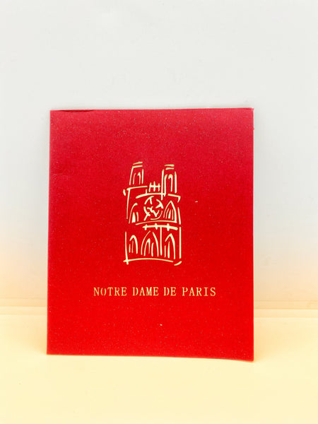 Pop-up Card _ Notre Dame De Paris