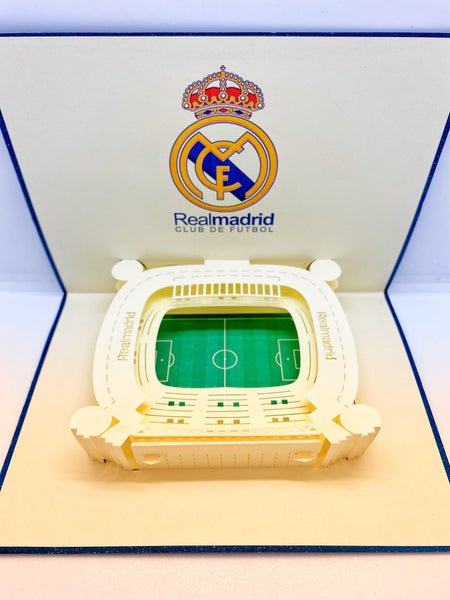 Pop-up Card _ Real Madrid Stadium