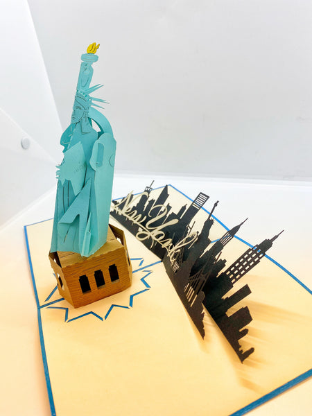 Pop-up Card _ Statue of Liberty NYC