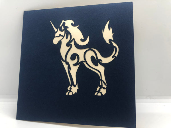 Pop-up Card _ Unicorn
