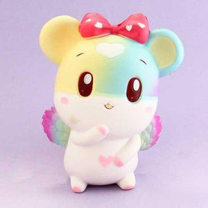 Angel Mouse Squishy White Squishies