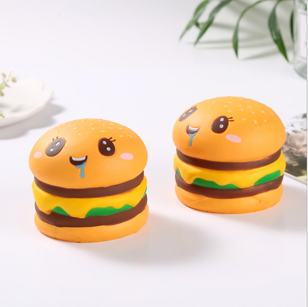 Burger Face Squishy Squishies
