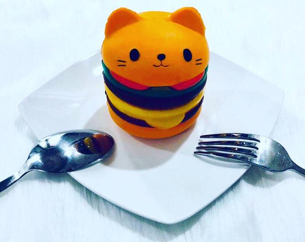 Cat Burger Squishy Squishies