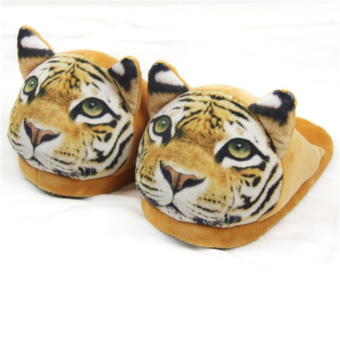 3D Panther Slippers Slippers