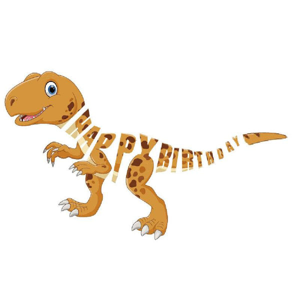 Dinosaur Theme Birthday Party Tableware Package (#Type C)