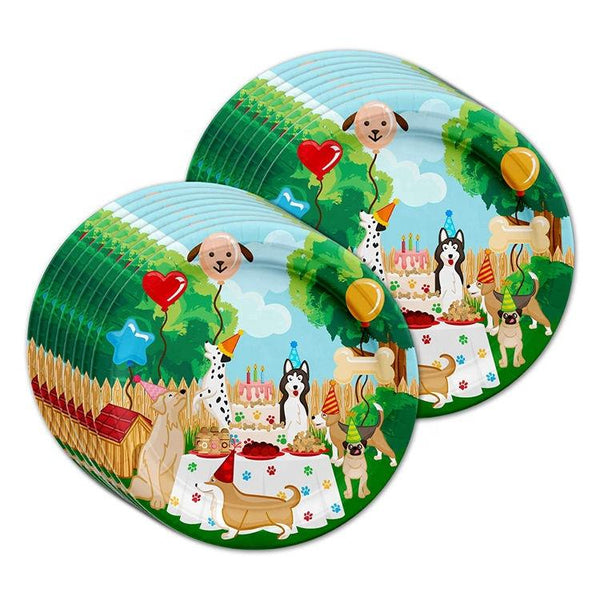 Puppy Theme Birthday Party Cutlery Package (#Type B)
