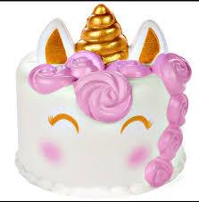 Unicorn Rose Cake Squishy Pink Squishies