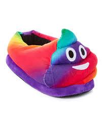 Rainbow Poop Slippers Slippers
