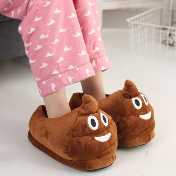 Emoji Poop Slippers Slippers