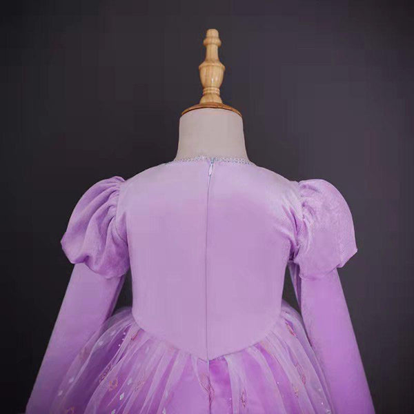 Purple Party Costume Princess Tutu Dress