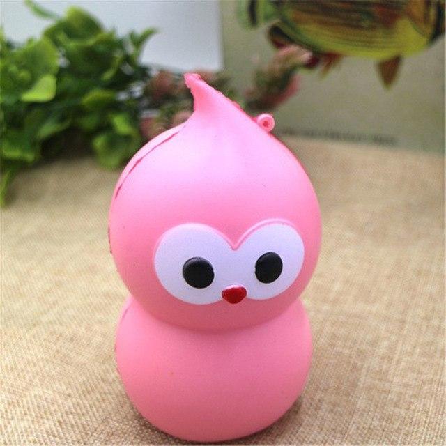 Gourd Character Squishy Pink Squishies