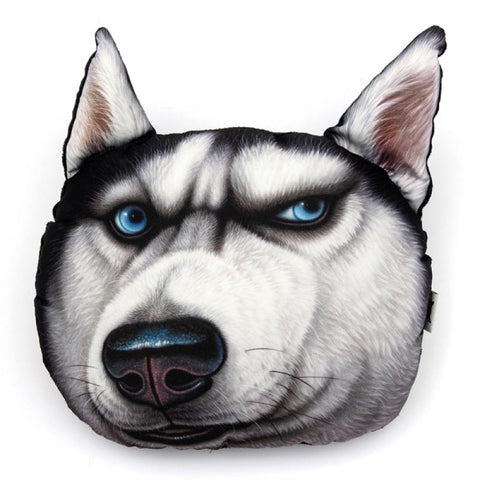 3D Husky Pillow Pillow