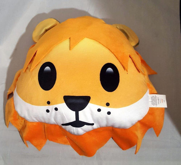 Emoji Lion Pillow Pillow