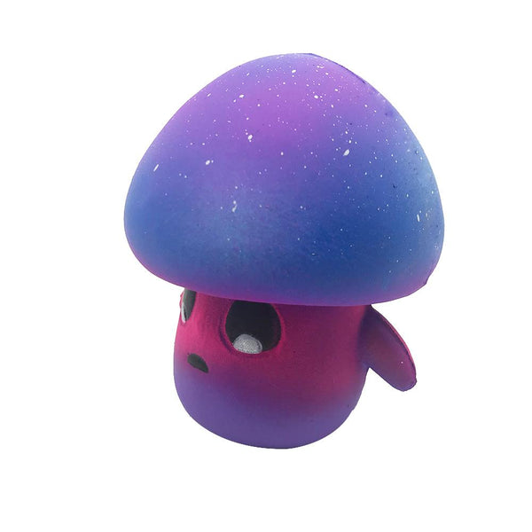 Small Mushroom Squishy Galaxy Squishies