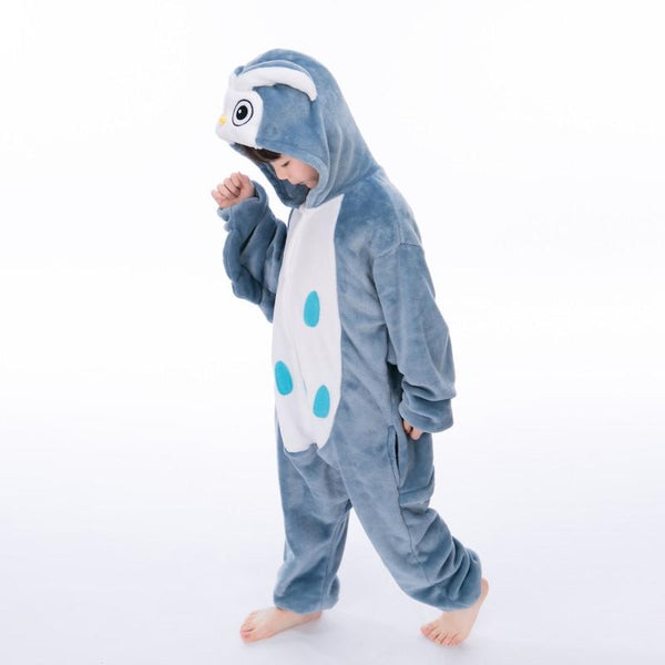 Onesie World Unisex Animal Pyjamas - Owl Kids (Cosplay / Nightwear Halloween Carnival Novelty