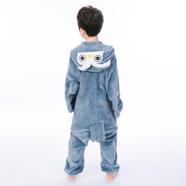 Onesie World Unisex Animal Pyjamas - Owl Kids (Cosplay / Nightwear Halloween Carnival Novelty