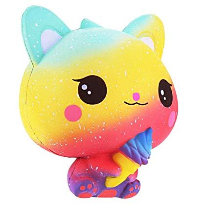 Rainbow Cat Squishy Squishies