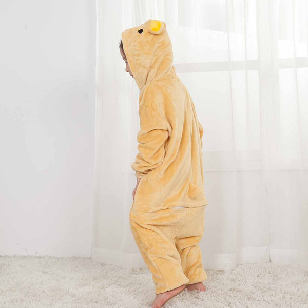 Onesie World Unisex Animal Pyjamas - Rilakkuma Bear Kids (Cosplay / Nightwear Halloween Carnival