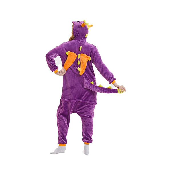 Onesie World Unisex Animal Pyjamas - Purple Spyro Dragon Adult (Cosplay / Nightwear Halloween
