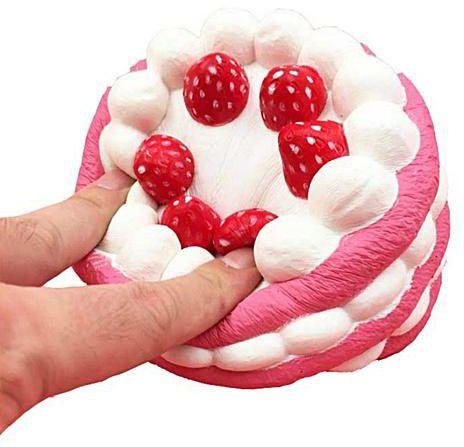Strawberry Cake Squishy Squishies